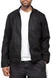 X-RAY XRAY FAUX SUEDE MOTO JACKET