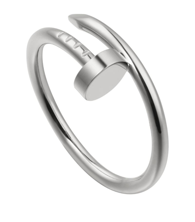 Cartier Small White Gold Juste Un Clou Ring