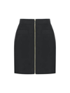 Knitss Women's Kelly Wool-blend Mini Skirt In Black