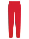Knitss Taylor Merino Wool Jogger Pants In Hope Red