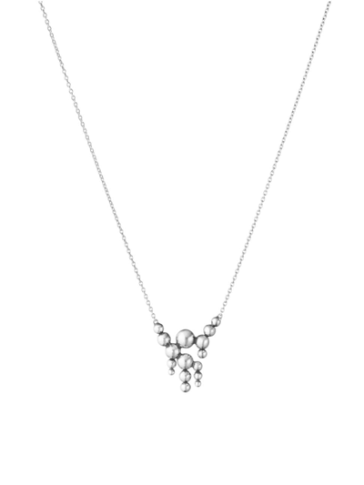 Georg Jensen Women's Moonlight Grapes Sterling Silver Beaded Cluster Pendant Necklace