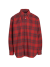 WILLY CHAVARRIA MEN'S BIG WILLY PLAID RELAXED-FIT SHIRT