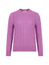 KNITSS WOMEN'S LINDEN WOOL-BLEND CABLE-KNIT SWEATER