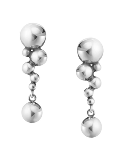 Georg Jensen Women's Moonlight Grapes Sterling Silver Small Beaded Drop Earrings