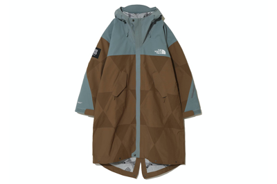Pre-owned The North Face X Undercover Soukuu Geodesic Shell Jacket Sepia Brown/concrete Grey