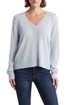 360cashmere 360 Cashmere Womens Robins Egg V-neck Relaxed-fit Cashmere Jumper