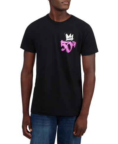 Thread Collective 50 Year Anniversary Of Hip Hop Men's Spray Your Mind Graphic T-shirt In Black
