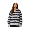 Edikted Maritza Oversize Zip Hoodie In Gray-melange