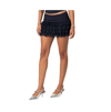 Edikted Maisie Ruffle Lace Miniskirt In Navy