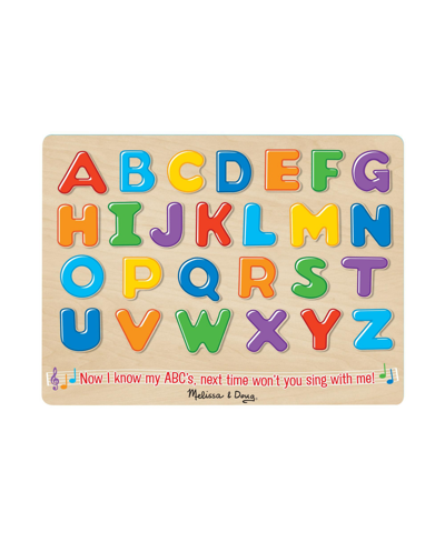 Melissa & Doug Kids Toy, Alphabet Sound Puzzle In Multi