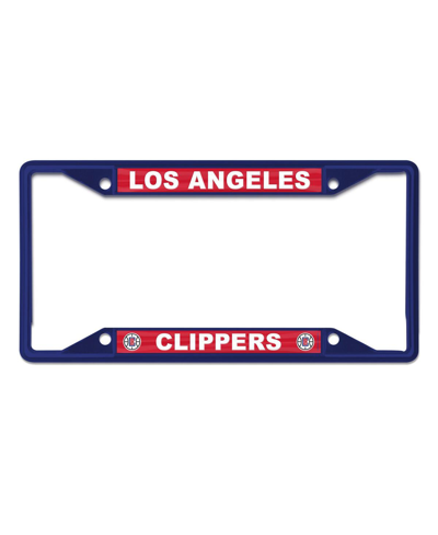 Wincraft Montreal Canadiens Chrome Color License Plate Frame In Blue