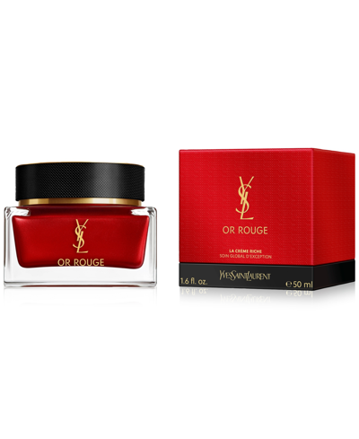 SAINT LAURENT OR ROUGE CREME RICHE