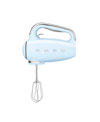 Smeg Logo-plaque Stainless Steel Electric Beater In Pastel Blue