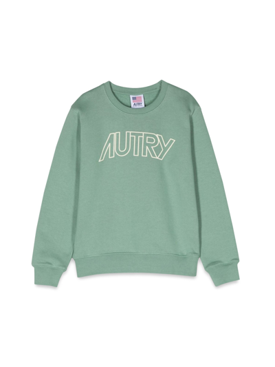 Autry Logo Sweatshirt In Green