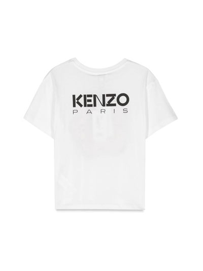 Kenzo T-shirt Me Flower In White