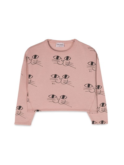 Bobo Choses Logo Sweater In Pink