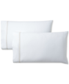 Ralph Lauren Spencer Cable Embroidery Pillowcase Set, Standard In Flax