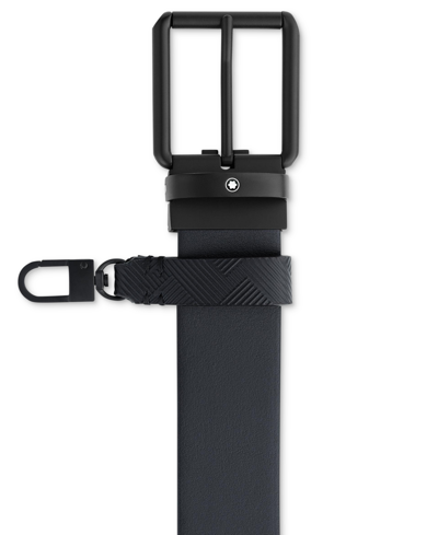 Montblanc Men's Extreme 3.0 Reversible Leather Belt In Black