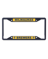 WINCRAFT MILWAUKEE BREWERS CHROME COLOR LICENSE PLATE FRAME