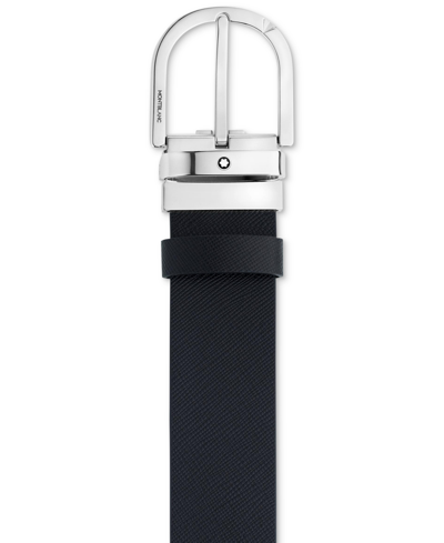 Montblanc Belts In Black / Brown