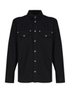 VERSACE JEANS COUTURE COTTON SHIRT WITH STUDS