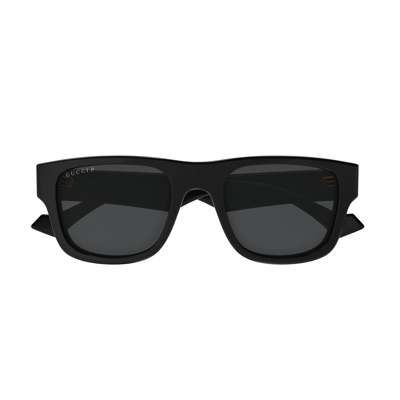 Gucci Eyewear Square Frame Sunglasses In Nero
