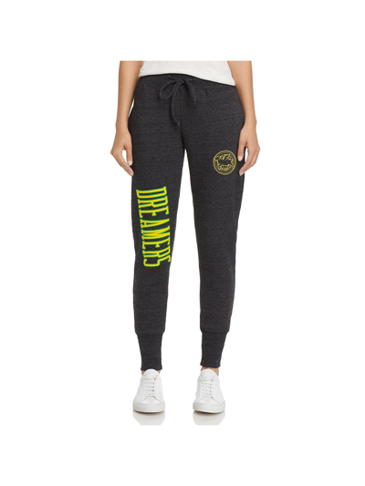 University Of Today Womens Logo Comfy Jogger Pants In Pink