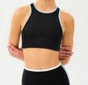 Splits59 Blake Rigor Bra In Black Teal