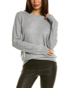 Theory Kaylenna Cashmere Crewneck Sweater In Grey