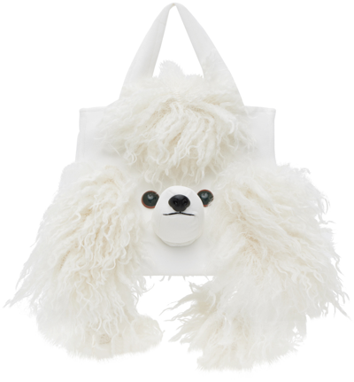 Nodress Ssense Exclusive White Poodle Bag