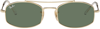 RAY BAN GOLD RB3719 SUNGLASSES