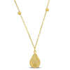 Mimi & Max Teardrop Pendant With Chain In 14k Yellow Gold - 18 In In Yellow