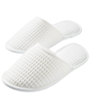 SERENA & LILY ST. HELENA LARGE TURKISH COTTON SPA SLIPPERS