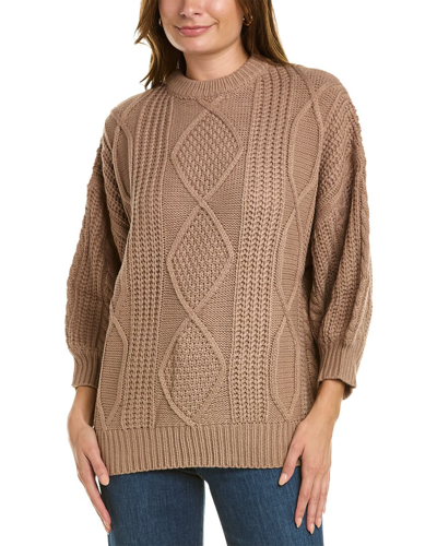 Raga Adya Sweater In Brown