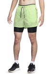 Nike Run Division Dri-fit 7-inch Brief-lined Running Shorts In Green