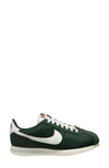 Nike Cortez Txt Sneaker In Fir/ Sail/ Sail/ Light Silver