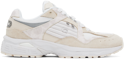 Coach C301 Sneaker With Signature Canvas In Chalk/ Optic White