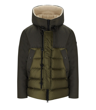 Peuterey Lich Tv Bmat 01 Ecofur Green Hooded Down Jacket