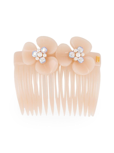 Alexandre De Paris Women's Nouveau Rêve Camellia Comb