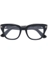 TOM FORD SQUARE FRAME GLASSES,TF547312201018