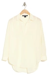 FRENCH CONNECTION FRENCH CONNECTION RHODES CREPE POPOVER SHIRT