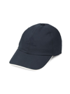 Loro Piana Men's Wind Baseball Hat In Tonal Blue Navy Ivory