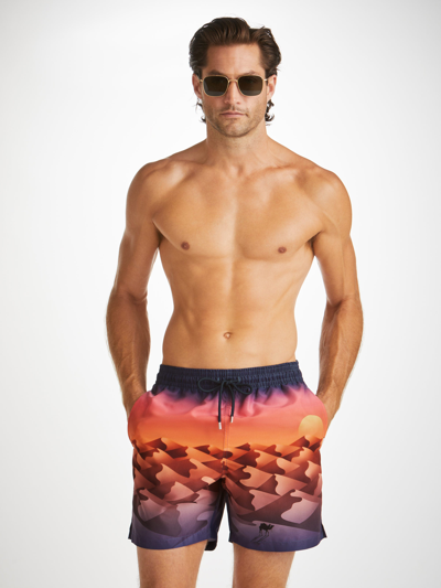Derek Rose Men's Swim Shorts Oahu 6 Multi