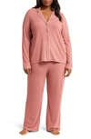 NORDSTROM BRUSHED HACCI PAJAMAS