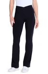 Nz Active By Nic+zoe Nz Active Flexfit Boot Cut Leggings In Black Onyx