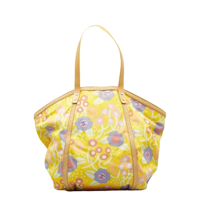 Pre-owned Chanel Multicolour Canvas Tote Bag ()