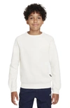 Nike Air Big Kids' Sweatshirt In White