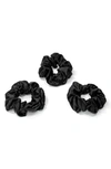 BLISSY 3-PACK SILK SCRUNCHIES