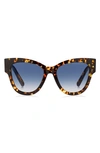 MARC JACOBS 53MM CAT EYE SUNGLASSES