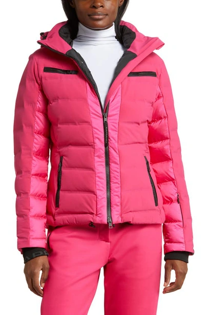 Capranea Vanta Ii Water Resistant Down Jacket In Pink